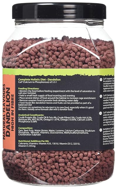 Foto 4 de 6 de Komodo Complete Holistic Tortoise Diet Dandelion 680 g