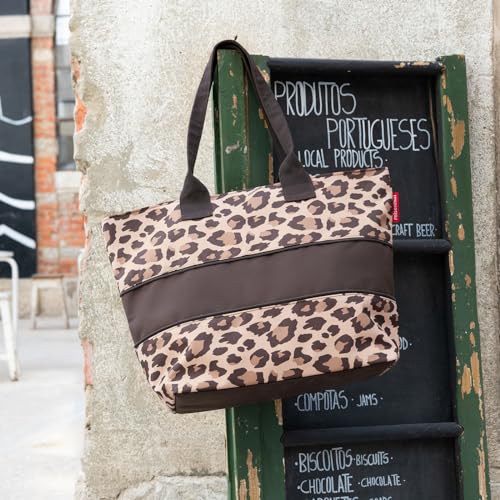 Image of reisenthel Shopper E1, Expandable 2-in-1 Tote, Converts from Handbag to Oversized Carryall
