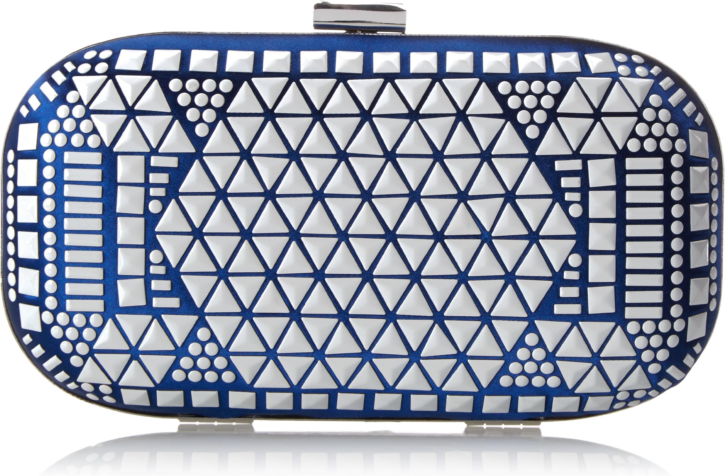 BCBG Hot Fix Beaded Minaudiere