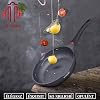 INTIGNIS Deep Non-Stick Frying Pan with Lid – 3-in-1 Sauté Pan, Skillet & Mini Wok – GREBLON Ceramic Coating | Induction Hob Safe | Stainless Steel Base |PTFE & PFOA Free (Black, 24 cm)