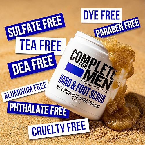 Miniatura 7 de Exfoliante de manos y pies: Exfoliante de pies, Exfoliante de Manos, Exfoliante de Azúcar para Piel Seca, Removedor Hidratante de Piel áspera, Ideal