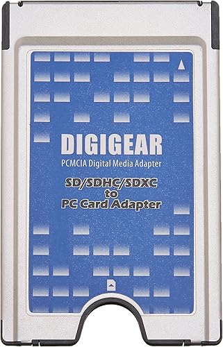 Digigear SD SDHC SDXC a PCMCIA Tarjeta de PC, Adaptador, Memoria Flash ATA