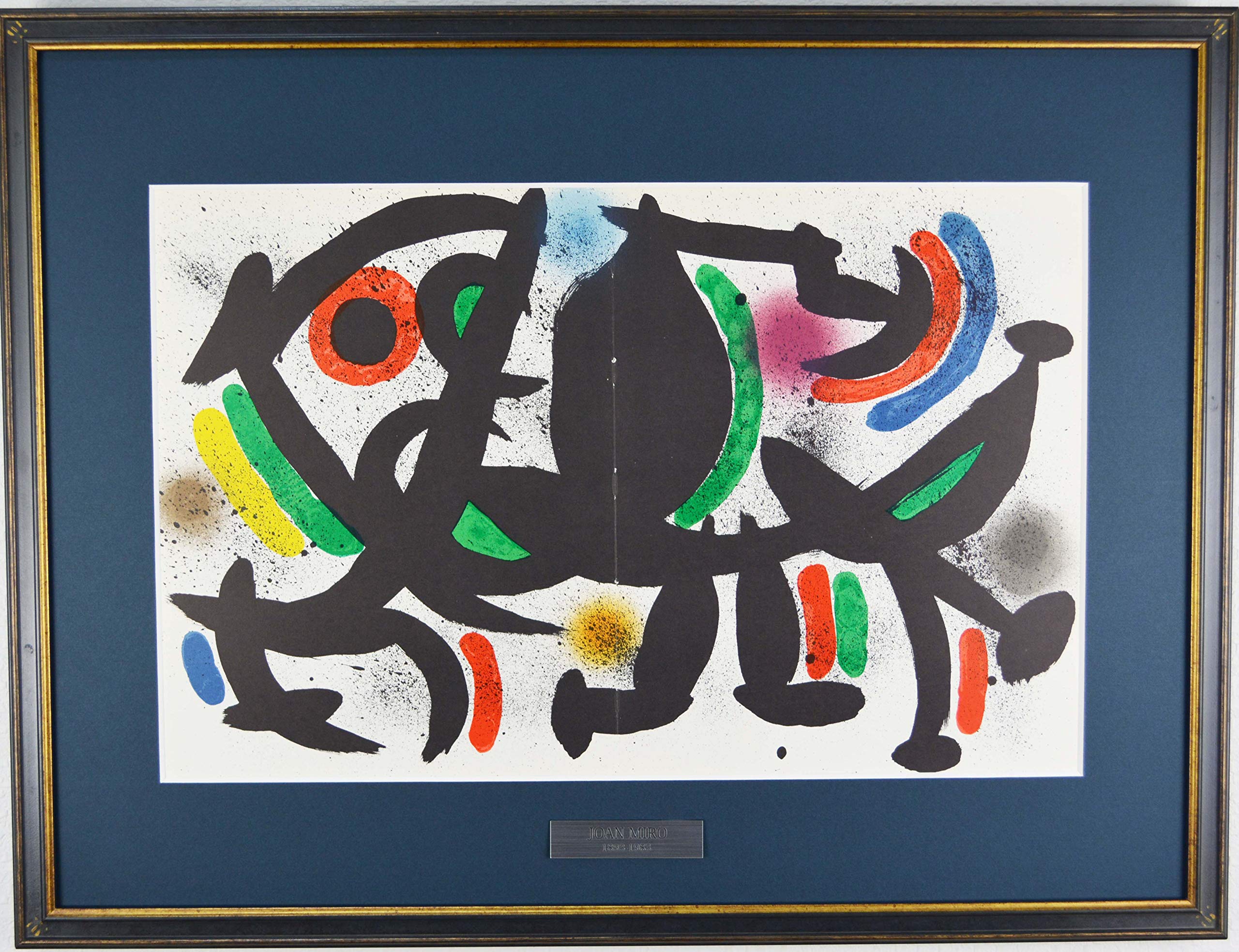 ジョアン・ミロ　Joan Miro　リトグラフ 010b7423d4ce29dba36e4bddfba1f2