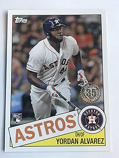 2020 Topps 1985 Baseball #85-50 Yordan Alvarez Rookie Card