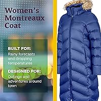 Vista 2 de MARMOT Abrigo acolchado de plumón largo Montreaux para mujer