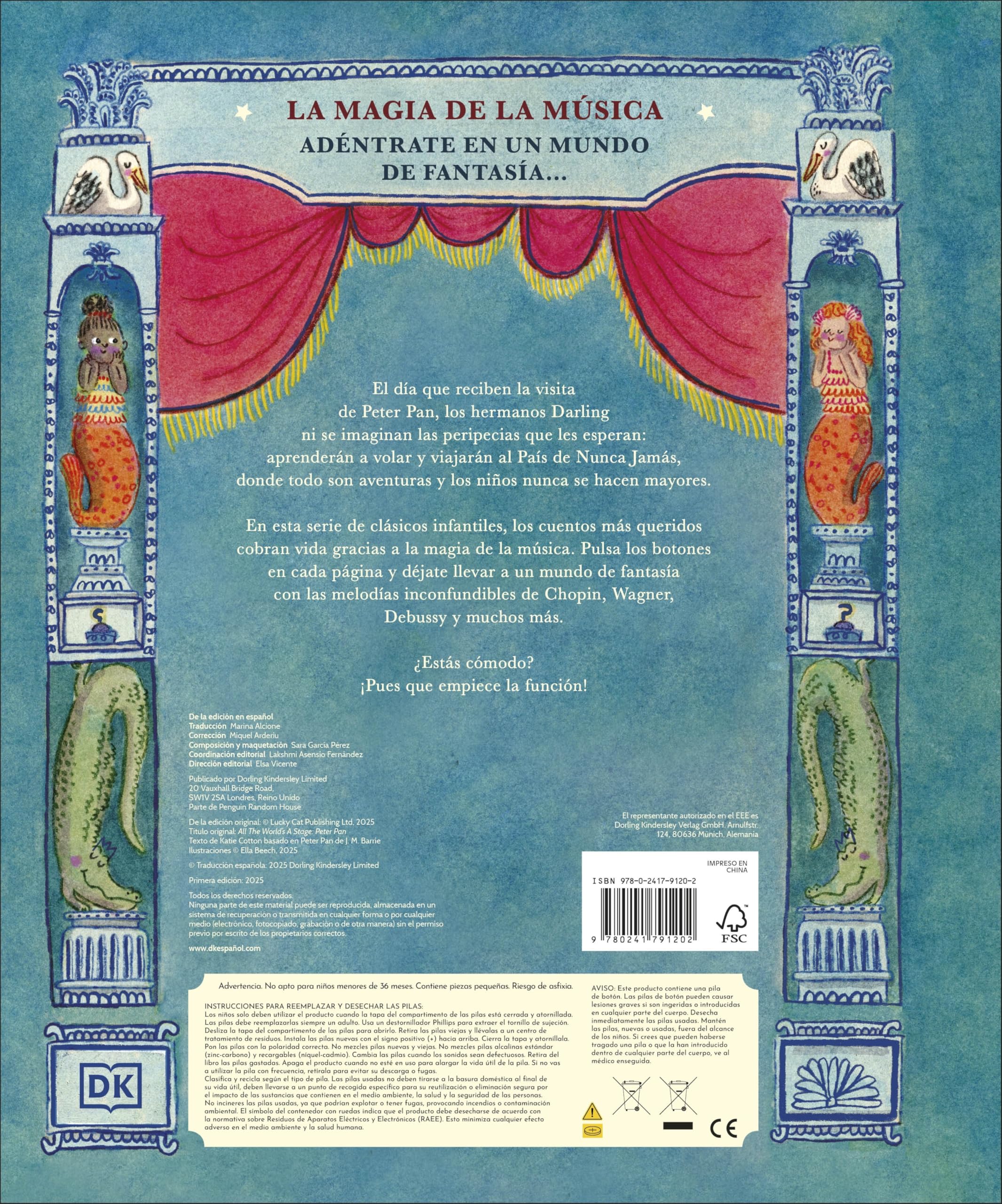 La magia de la música: Peter Pan (Libros con música)