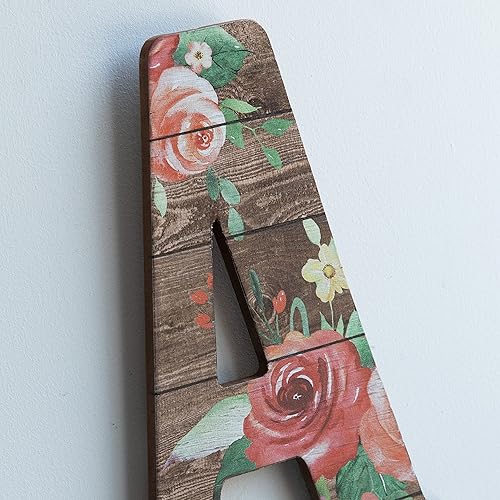 Miniatura 7 de COLLECTIVE HOME - Letras de madera de 12 pulgadas para decoración de pared letrero de pared rústico letreros decorativos del alfabeto número de casa
