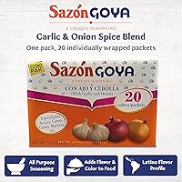 Vista 3 de Goya Sazon Ajo Y Cebolla 3.5 oz