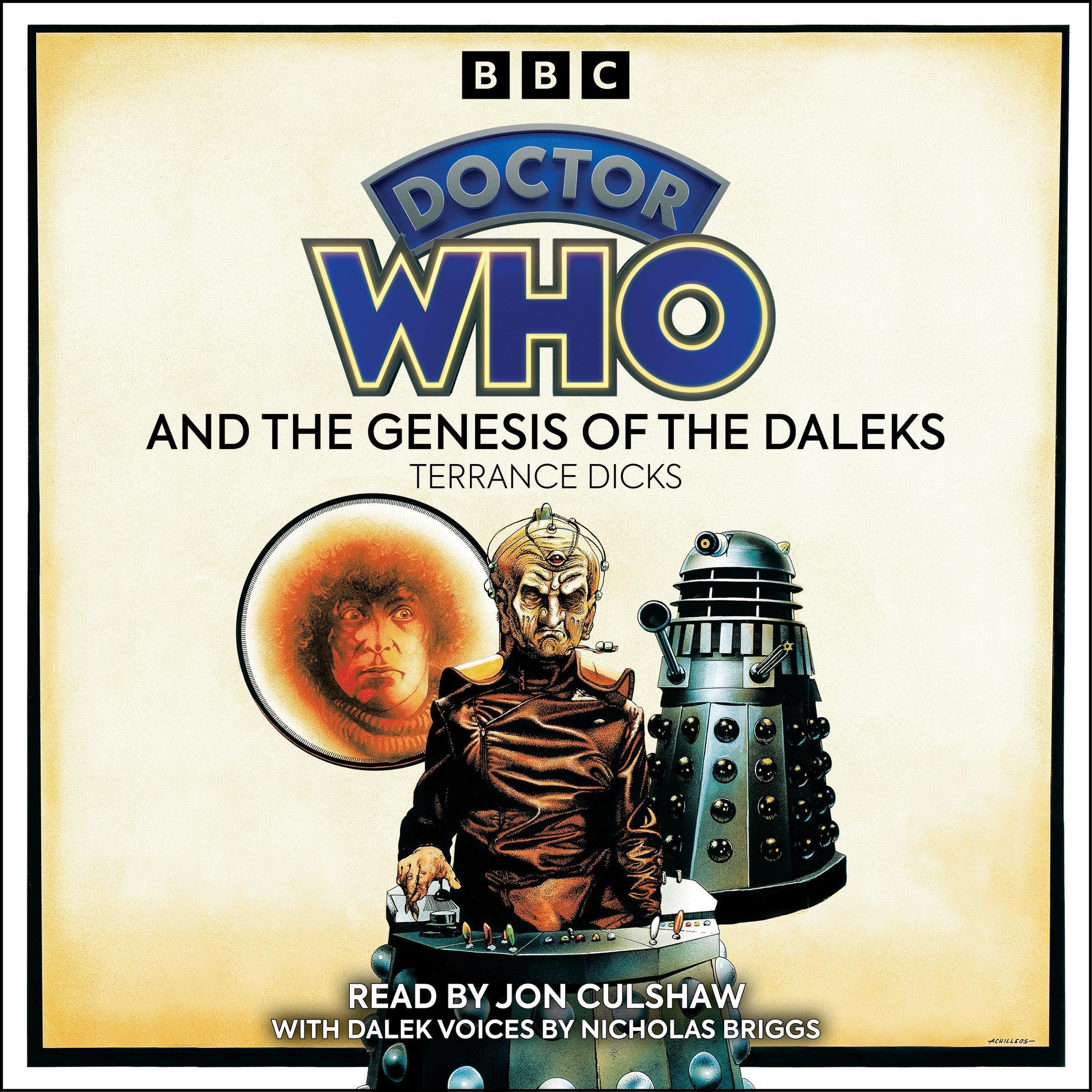 Cover art for Doctor Who and the Genesis of the Daleks