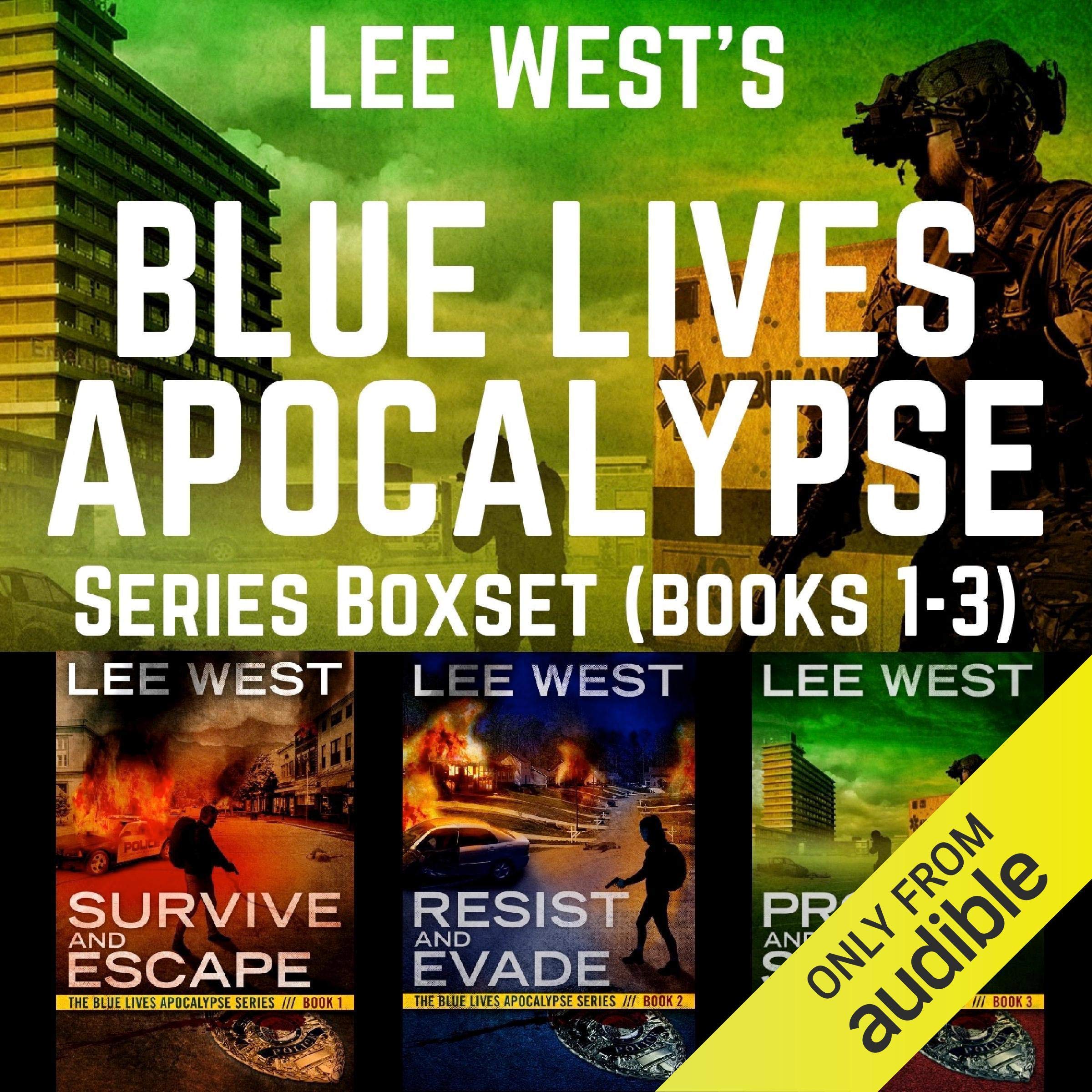 Cover art for The Blue Lives Apocalypse Boxset (Books 1-3)