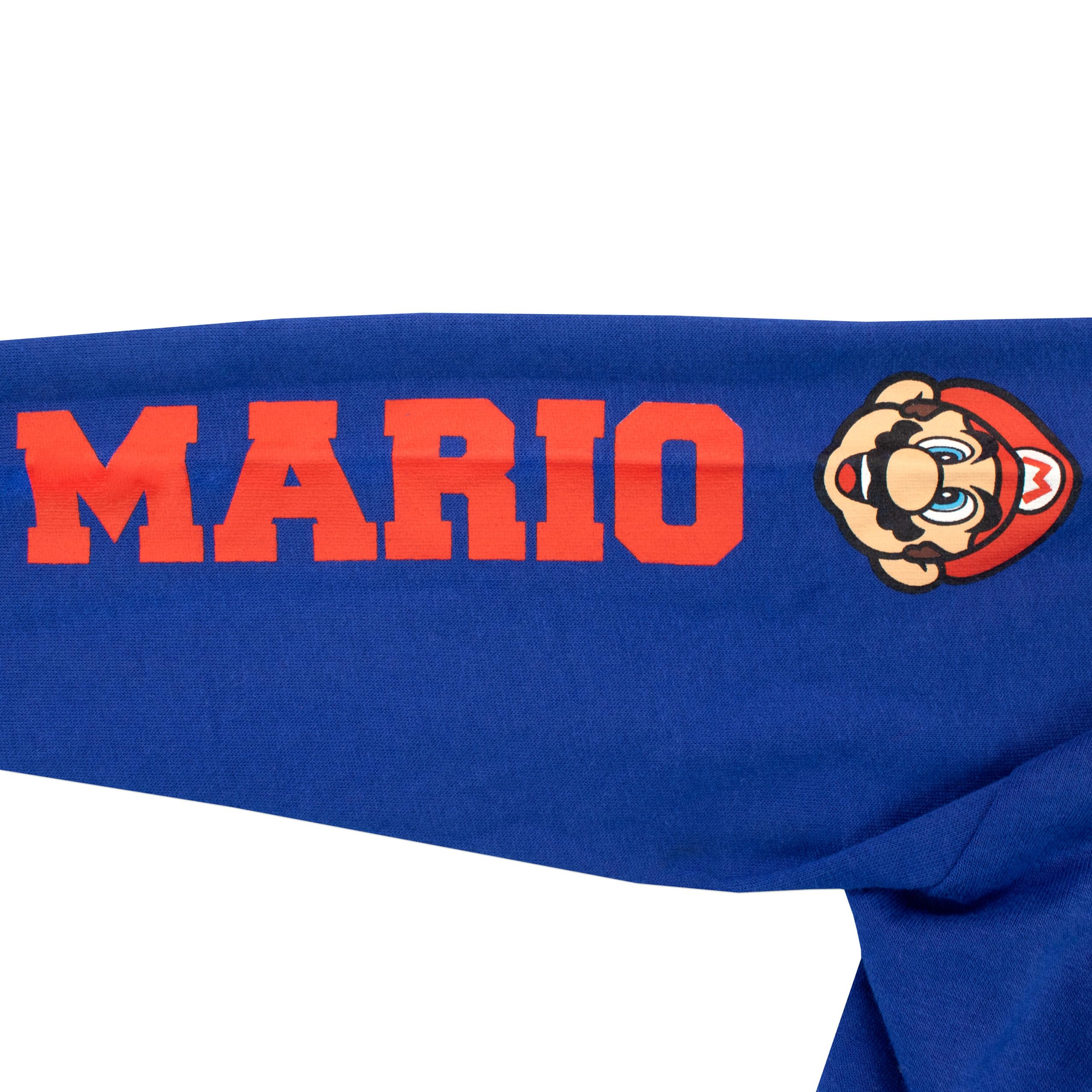 SUPER MARIO BROS Chłopcy Bluza zapinana na zamek
