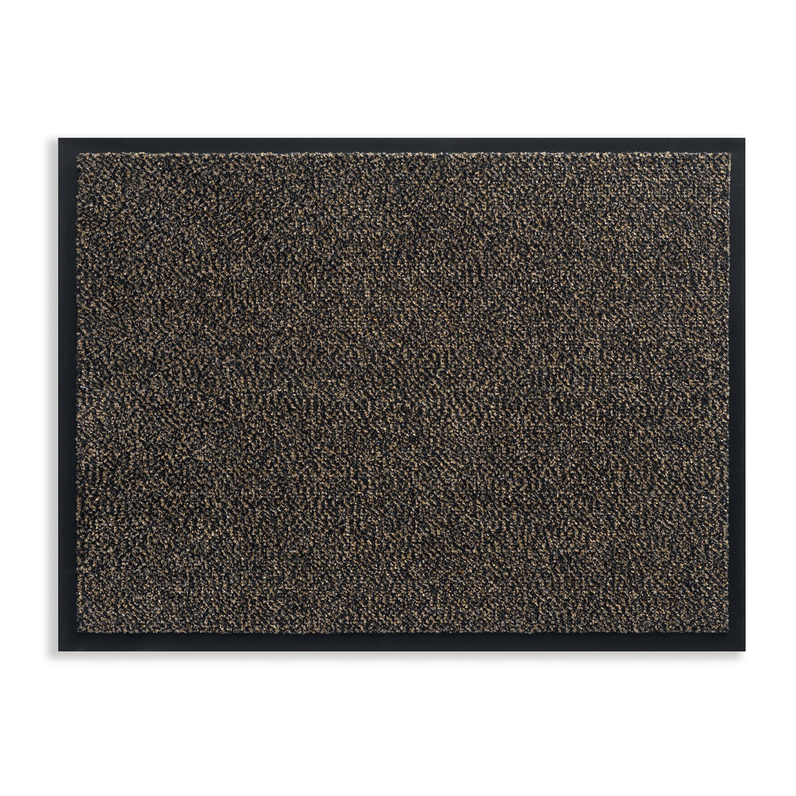 F & S Mars Paillasson d'entrée de Haute qualité Robuste et Lavable pour l'usage intérieur et extérieur 80 x 120 cm Couleur Bruin. Fabriqué en Europe