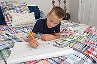 Vista 3 de UCREATE - P4747 UCreate Bloc de dibujo de gramaje estándar, 18 x 12 pulgadas, 50 hojas