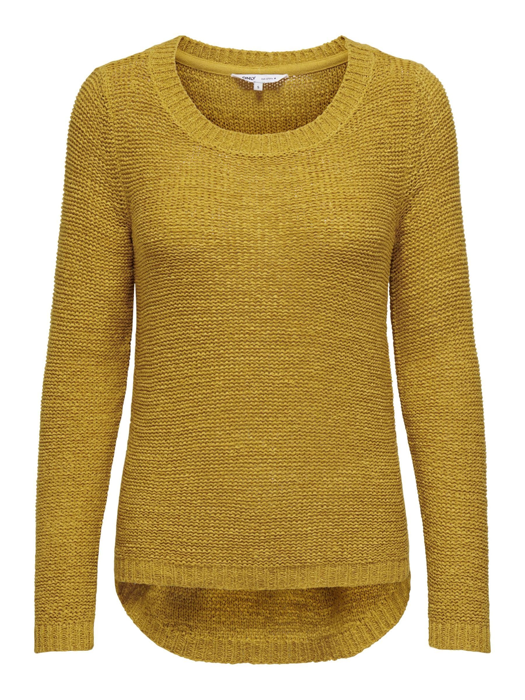 ONLY Women's Onlgeena Xo L/S KNT Noos Pullover, Golden Spice, XL