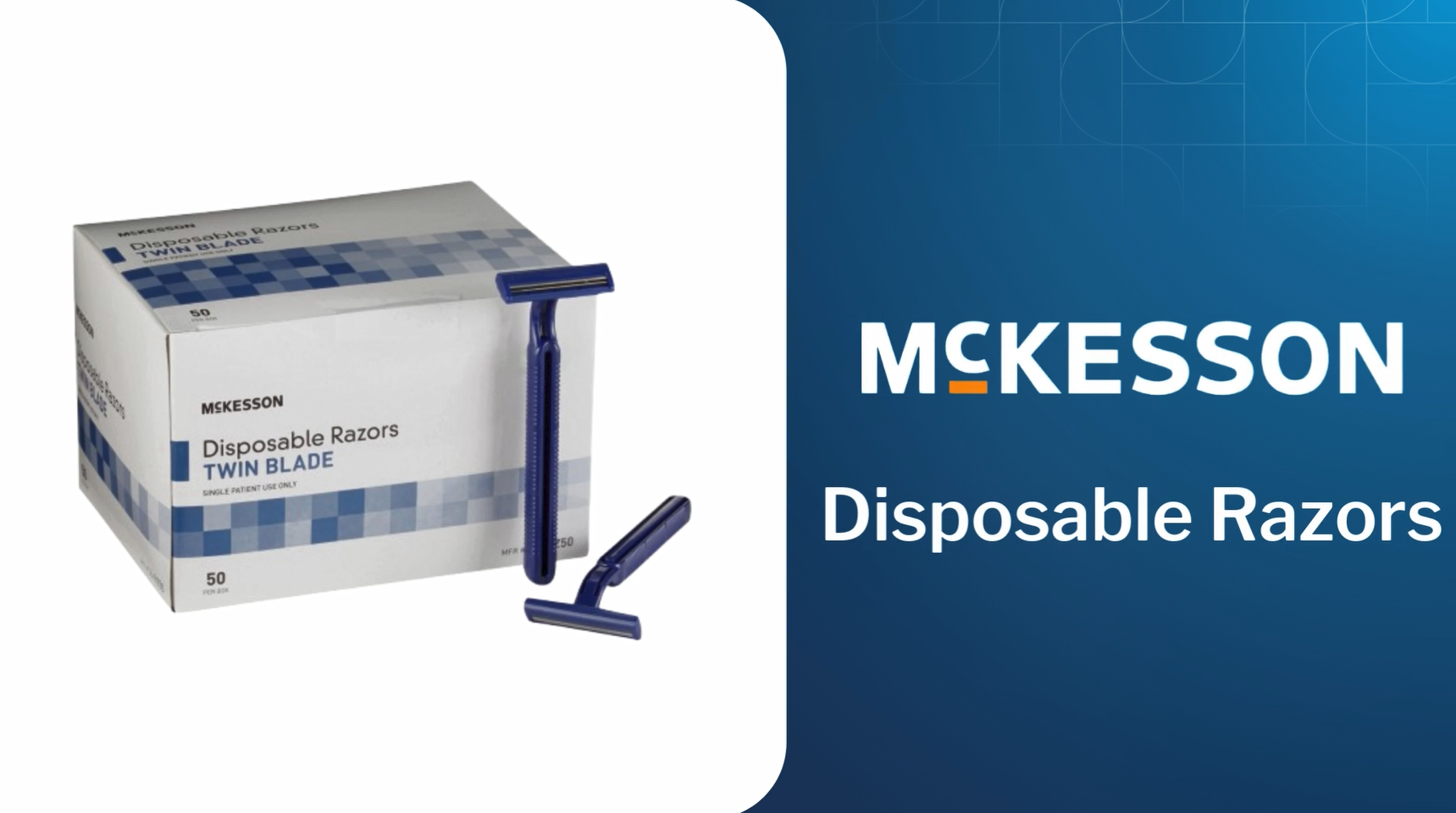 Amazon.com: McKesson Disposable Razors [100 Count] – Twin Blade