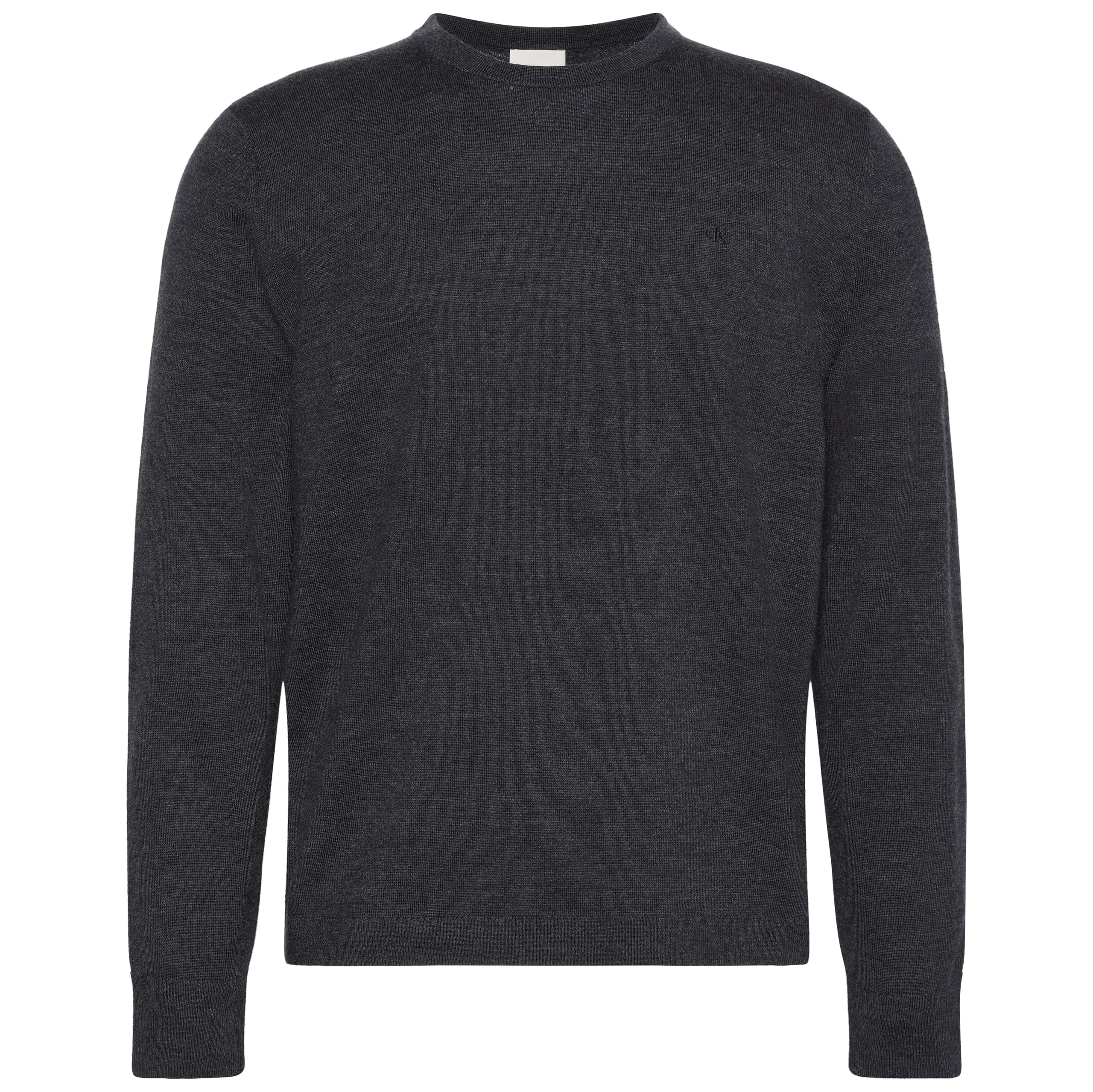 Calvin Klein Men's Long Sleeve Merino Crewneck Sweater