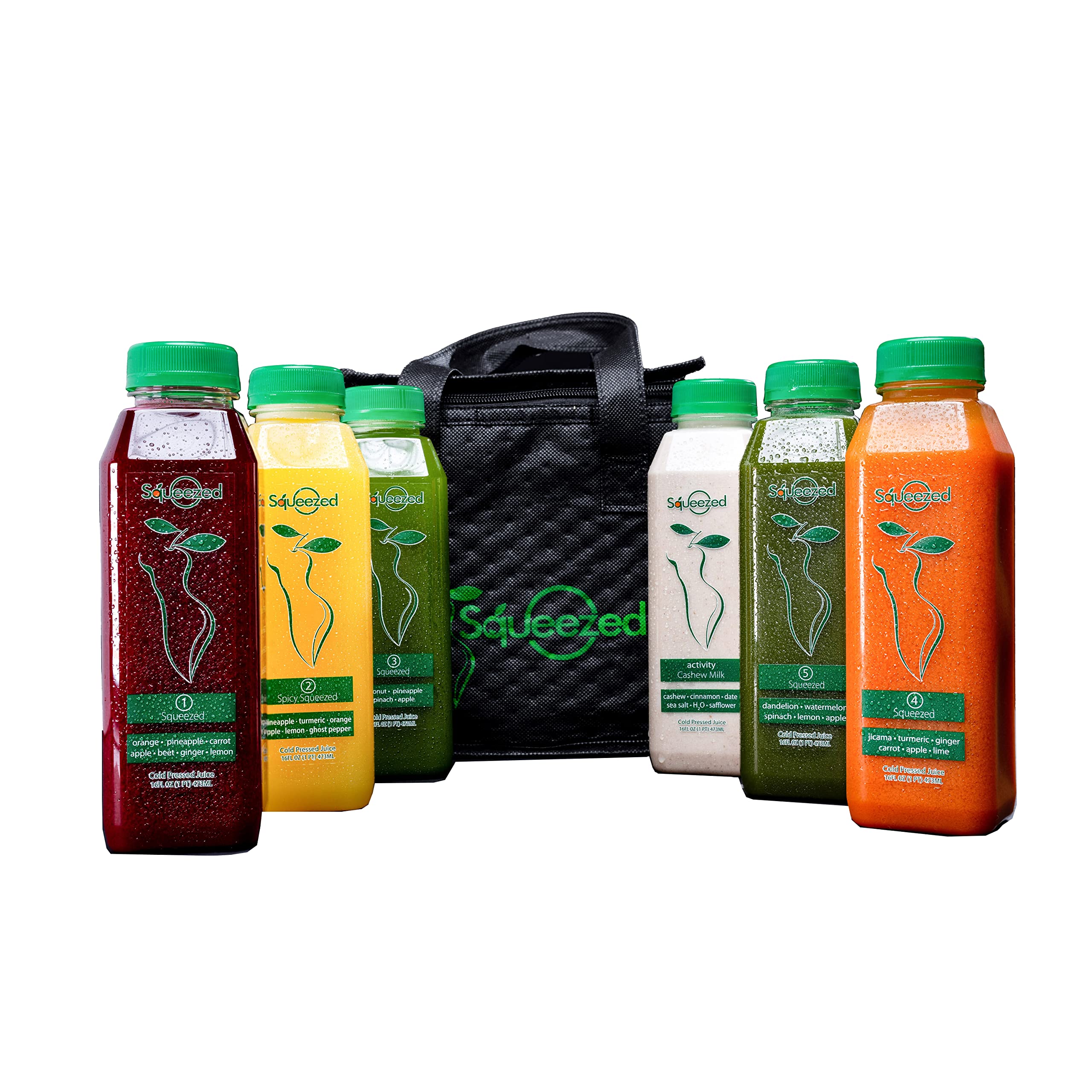 Squeezed 3 Day Spicy Squeezed Juice Cleanse