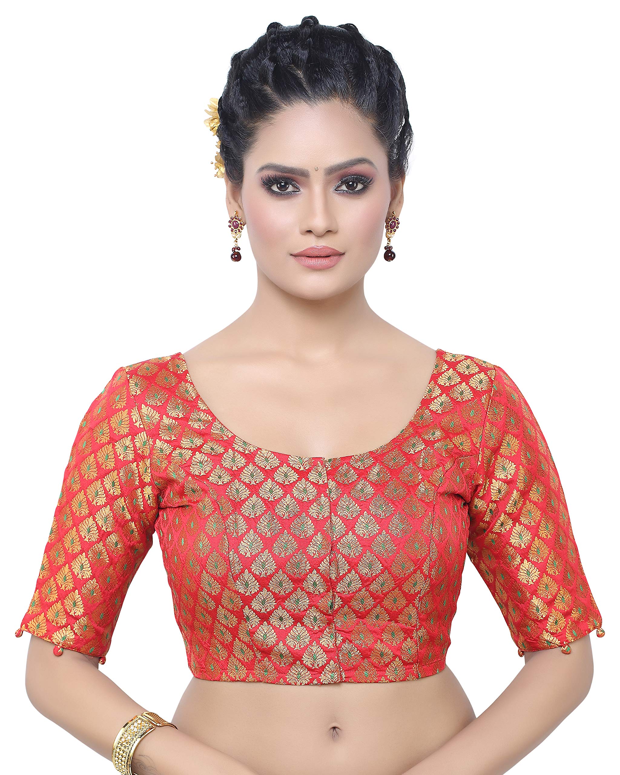 Women's Stitched Readymade Saree Blouse