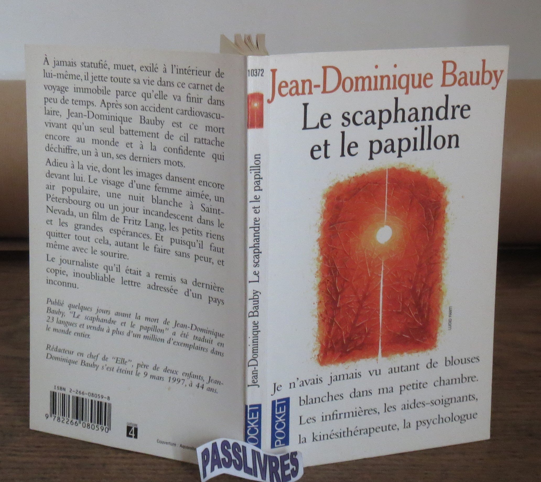 Scaphandre et le papillon -le BAUBY, JEAN-DOMINIQUE