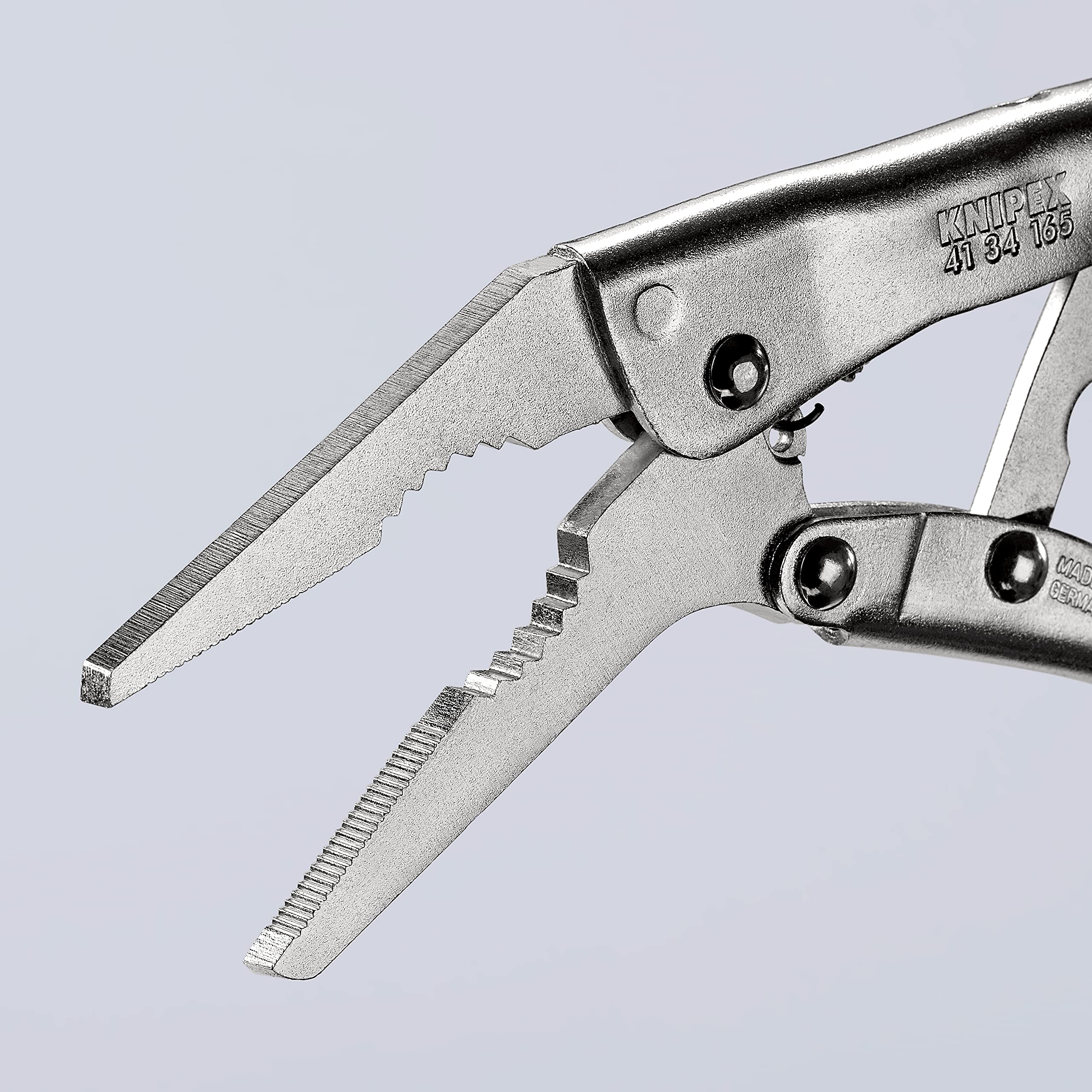 Knipex Pince-étau zinguée 165 mm, 41 34 165