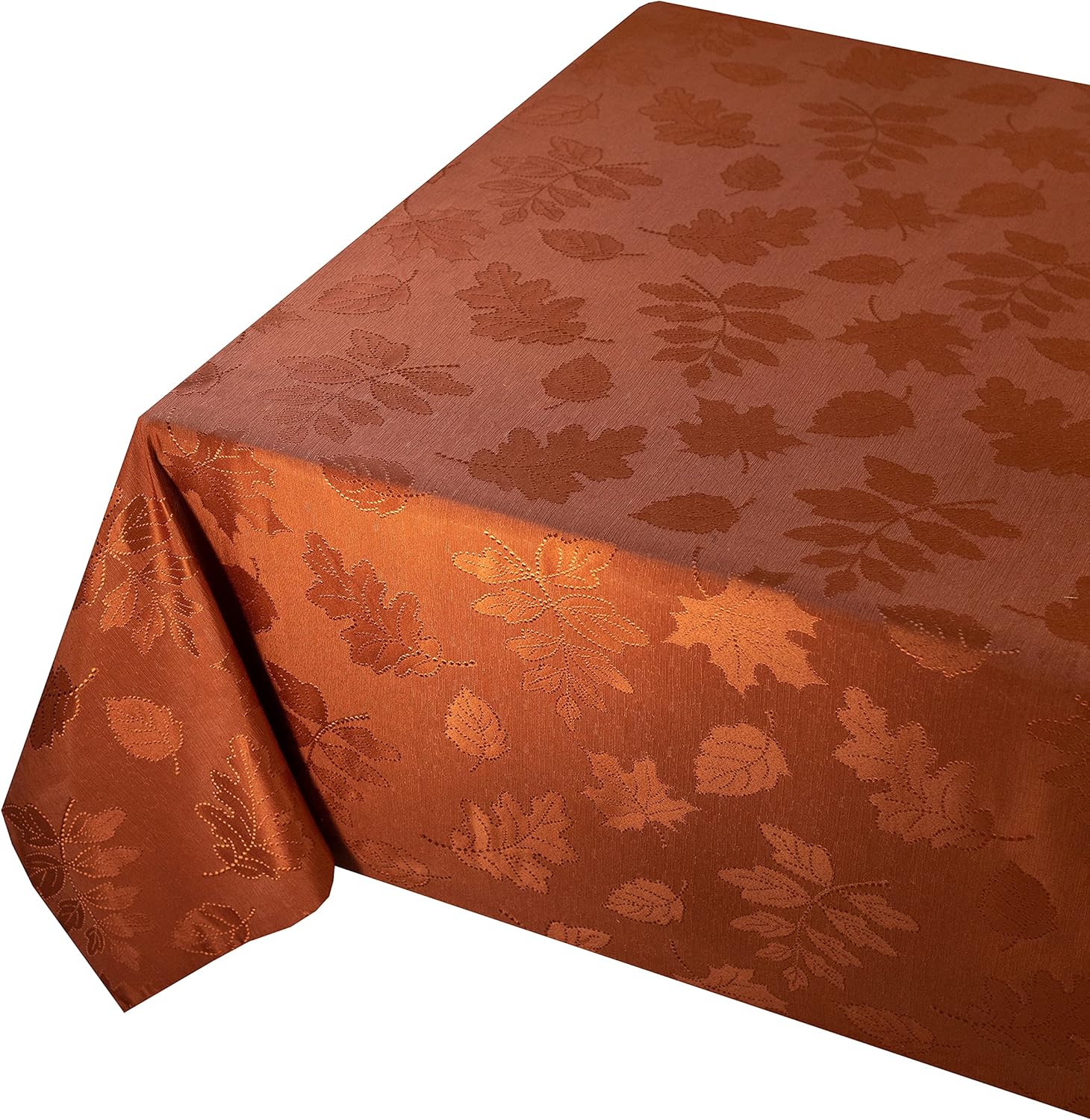 Get Discount Offer Benson Mills Harvest Legacy Damask Fabric Tablecloth for Fall, Harvest, and Thanksgiving (Rust, 60 x 104 Rectangular) Flash Deals - 50% OFF Benson Mills Harvest Legacy Damask Fabric Tablecloth for Fall, Harvest, and Thanksgiving (Rust, 60 x 104 Rectangular)