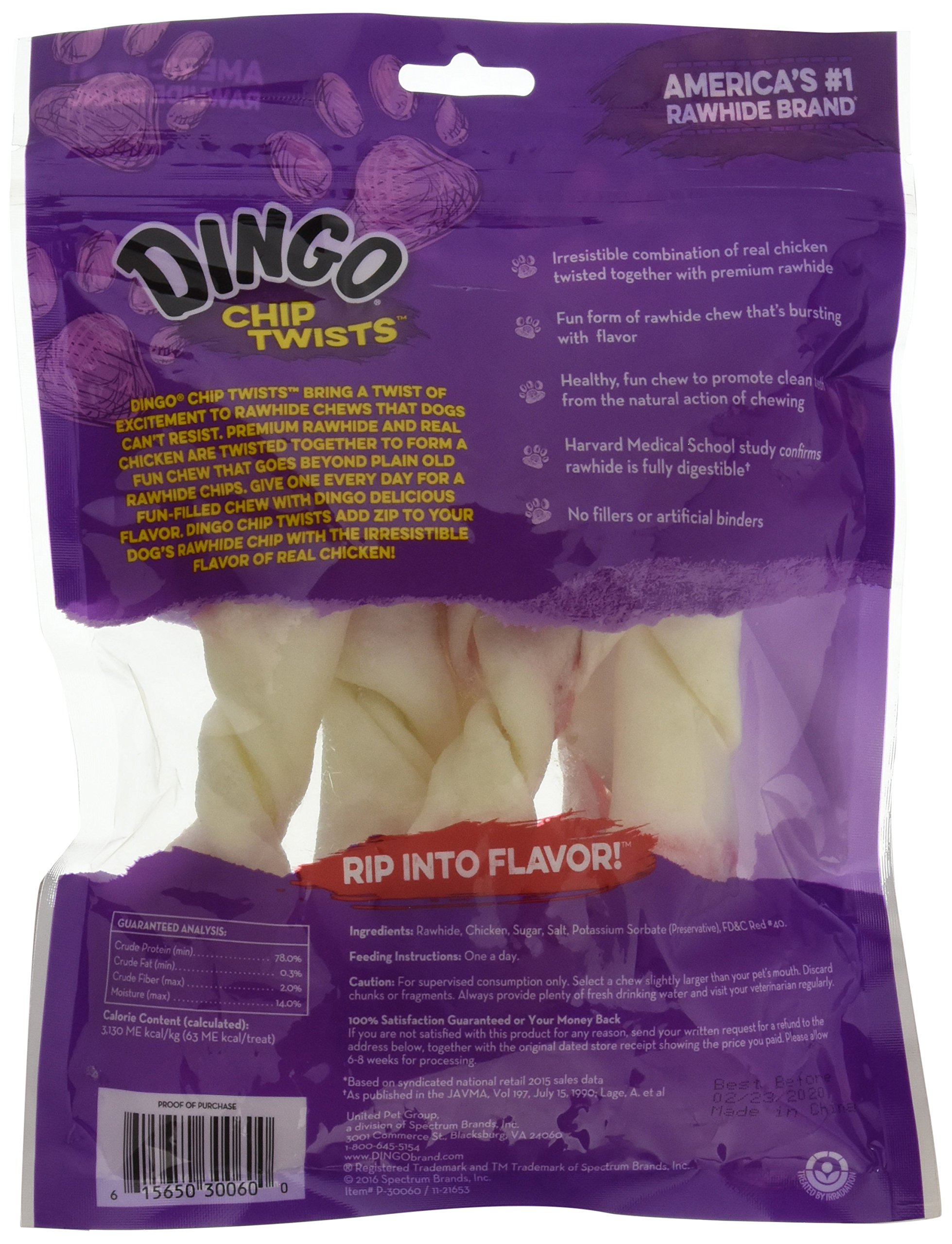 Are Dingo Chip Twists Safe For Dogs