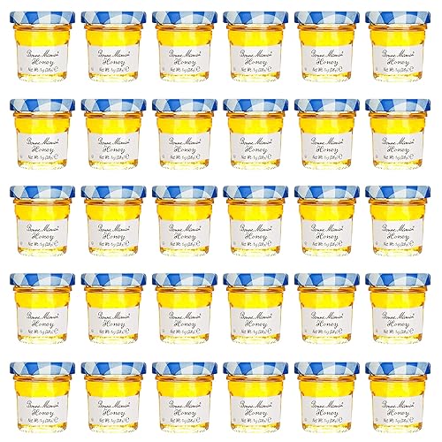 Bonne Maman Kosher Honey Mini tarros - 30 tarros x 1 onza