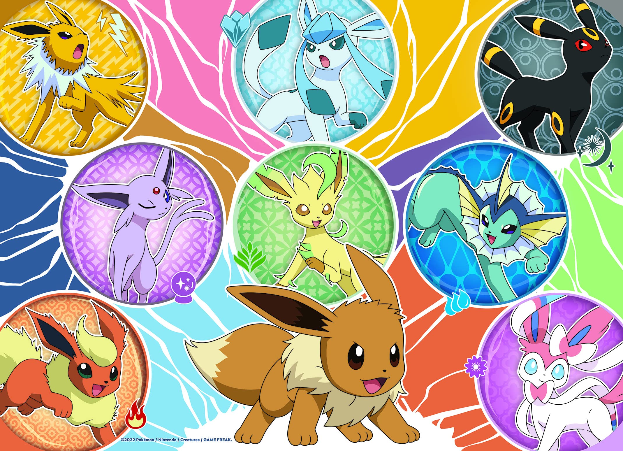 Ravensburger - Puzzle Pokémon, Collezione Bumper Pack 4X100, Idea Regalo per Bambini 5+ Anni, Gioco Educativo e Stimolante, 4 Puzzle da 100 Pezzi