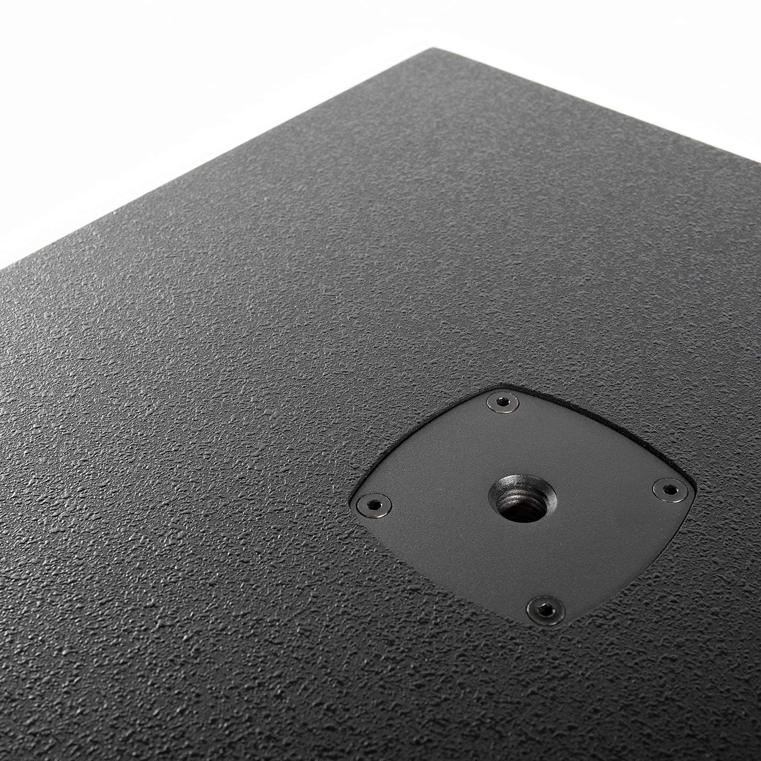 Music Store Go! Sub 15A Aktiver Subwoofer 15 Zoll, 1000 Watt Class D Endstufe, M20 Gewinde, XLR Eingang & Ausgang, 45-250Hz Frequenzgang, Holzgehäuse - Perfekt für Veranstaltungen und Konzerte