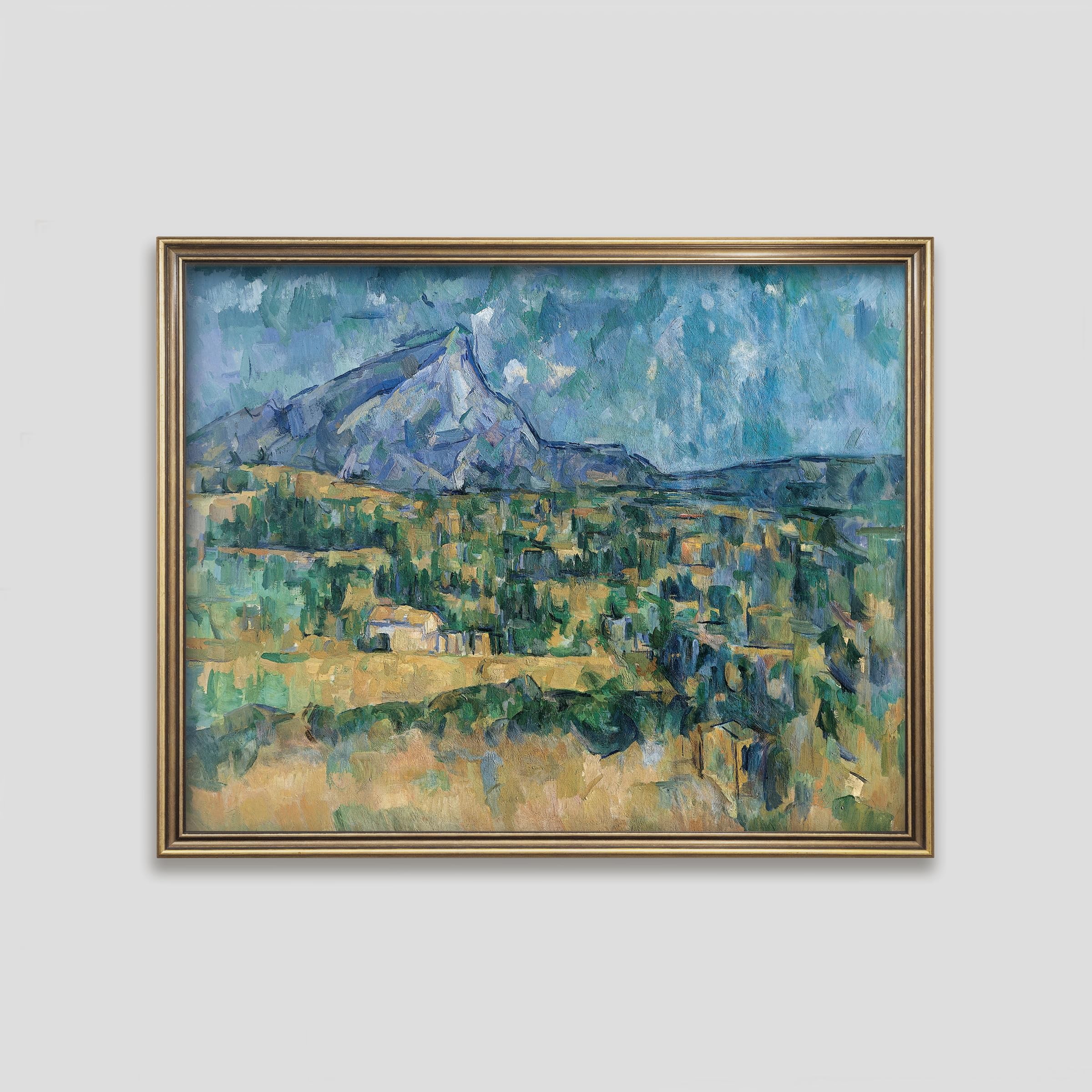 Amazon.com: CLOUD NINE PRINTS Cezanne Mont Sainte-Victoire