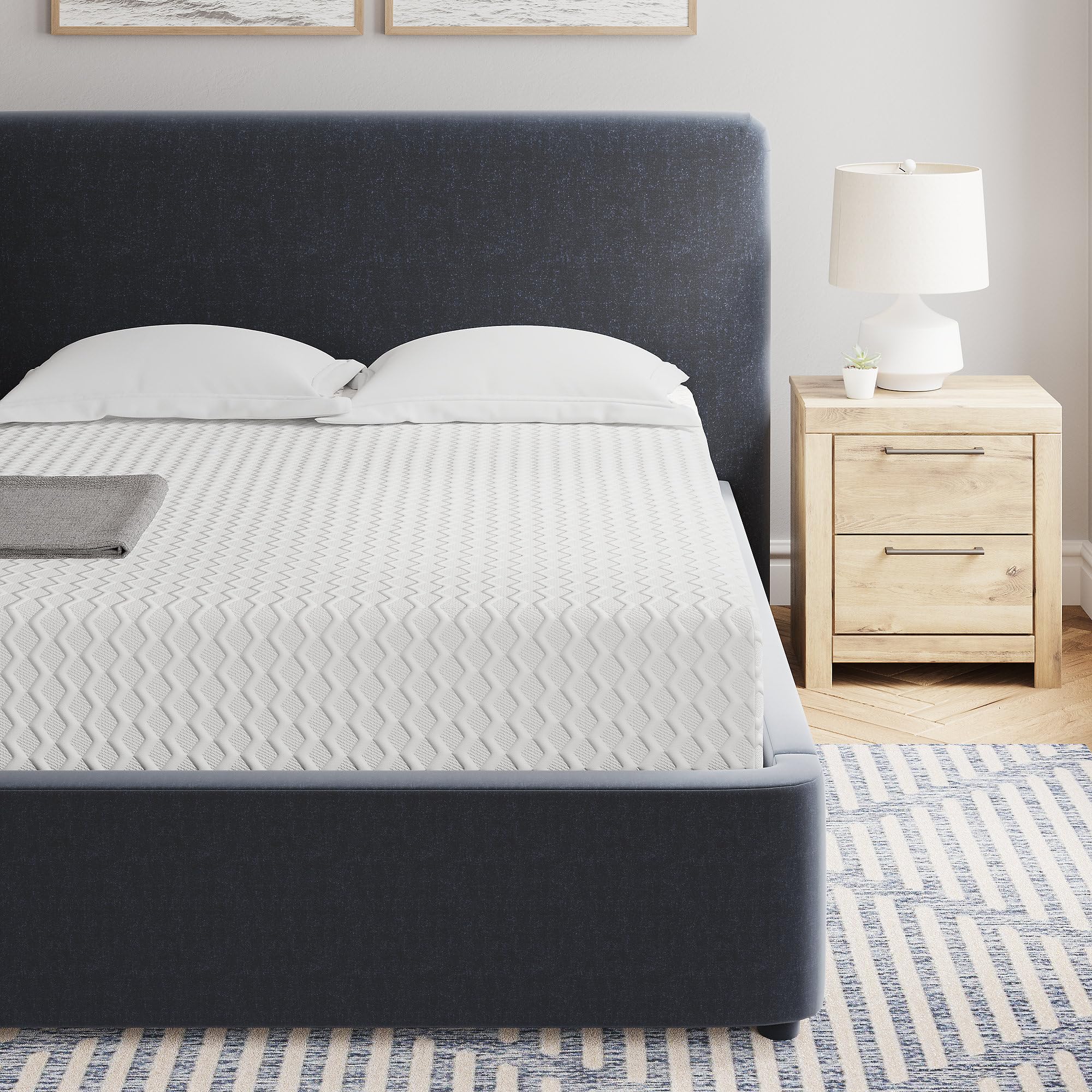 Nestl Green Tea Queen Materasso 12" | Memory Foam Raffreddante | Senza Fibra Di Vetro | CertiPur-US