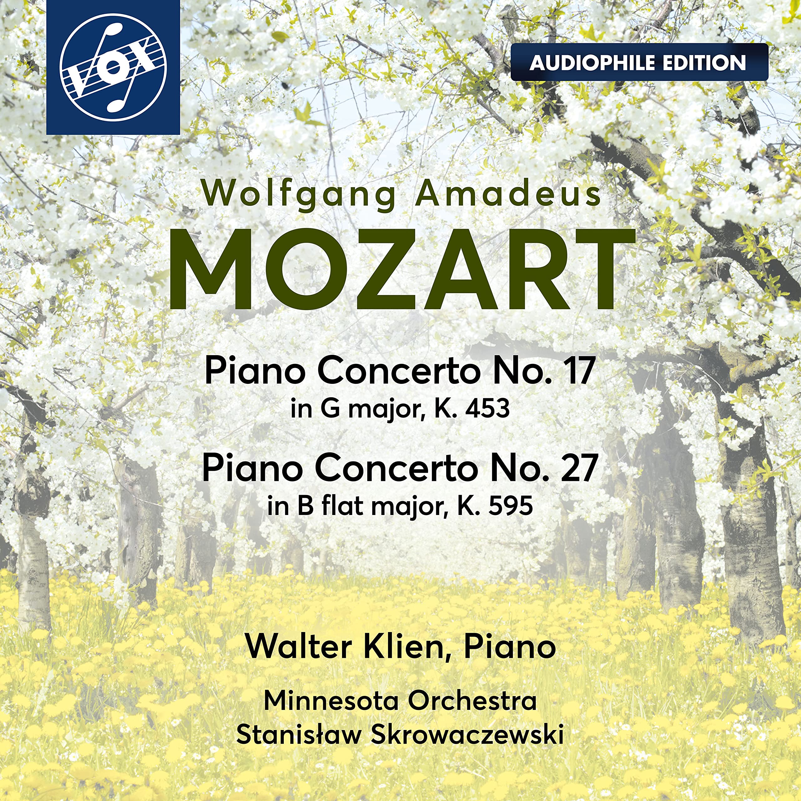 MOZART:PIANO CONCERTOS NOS. 17 & 27