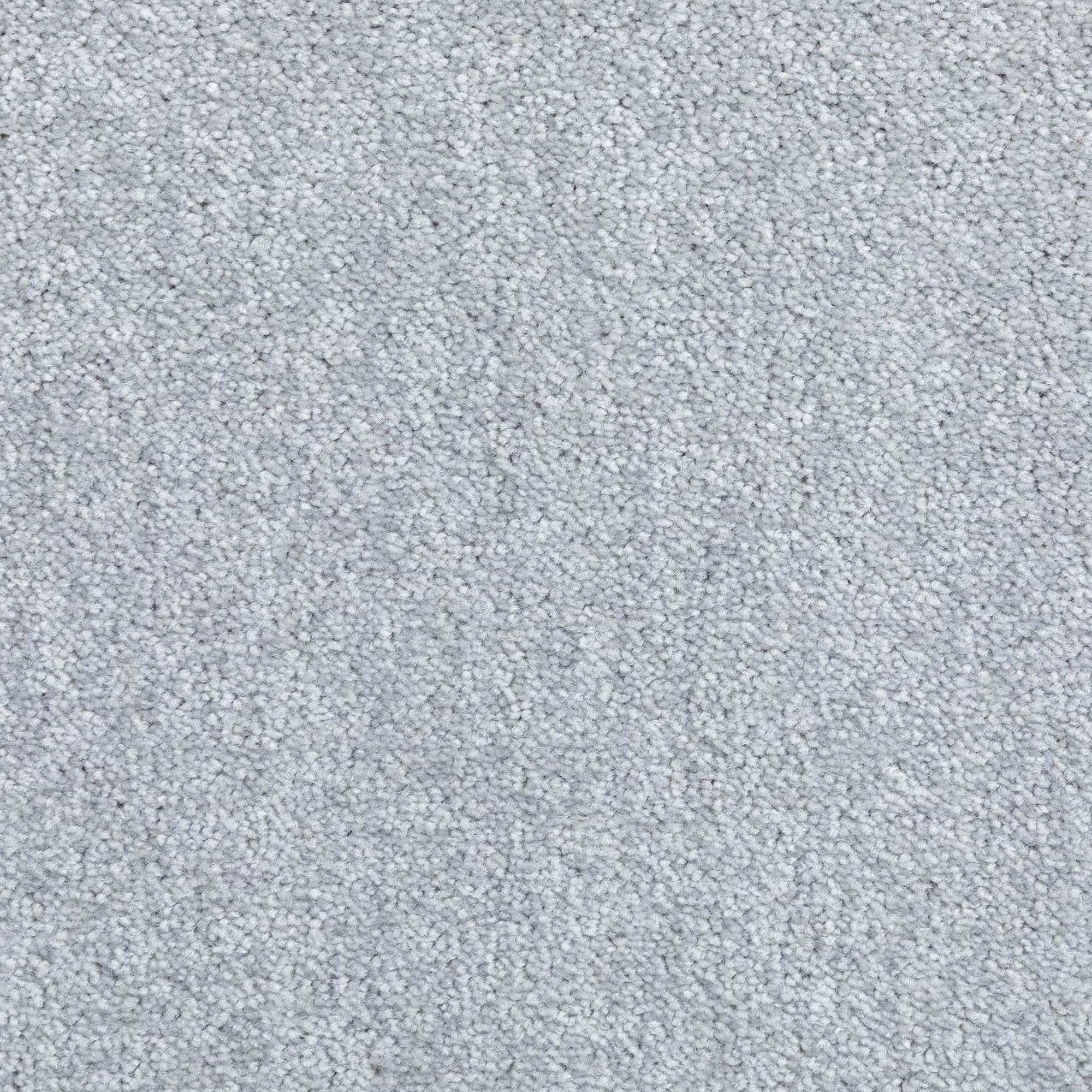 Steffensmeier Kurzflor Teppich Genua | Wohnzimmerteppich | Modern | Strapazierfähig | Silber, Größe: 120x180 cm