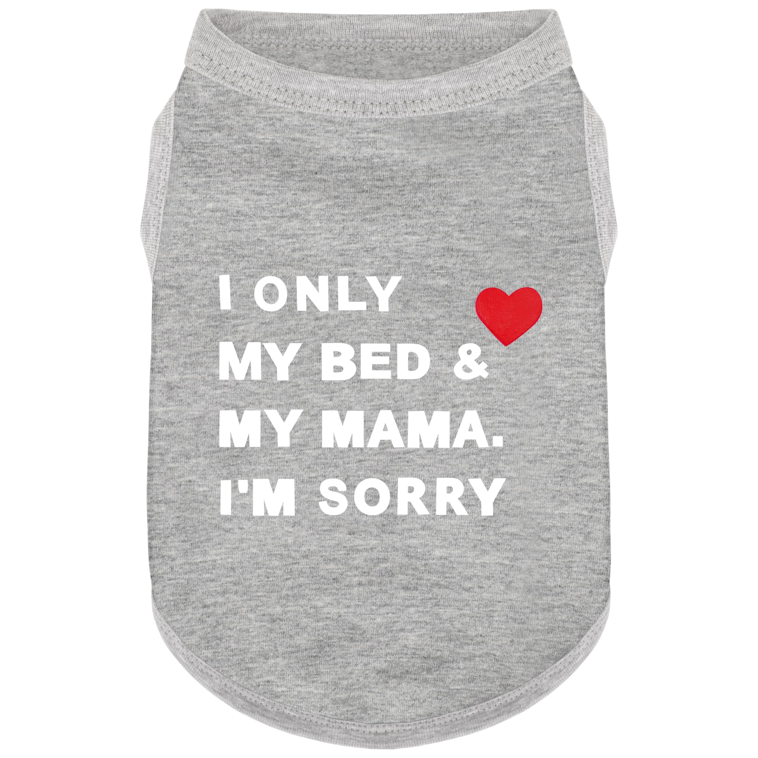 Stylish Cotton Dog Shirt with Print, Soft & Breathable, All-Season Comfort, Fits Most Breeds - Perfect Pet Apparel for Small, Medium, Large Dogs.Grey&