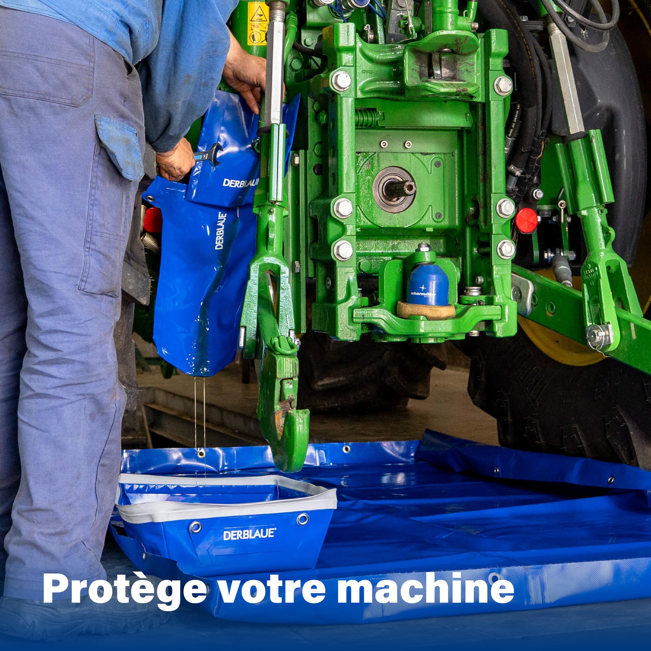 DERBLAUE® Kit de Service – Systèmes de récupération de liquides hautement flexibles – pour la récupération et le pompage des liquides dans les domaines de la construction
