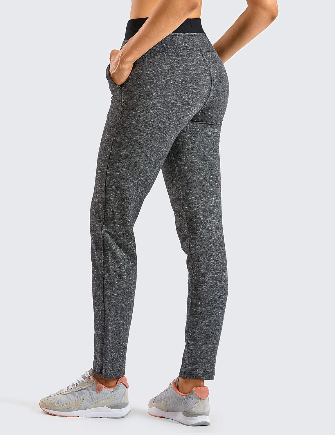 Womens track pants with zipper legs Clearance