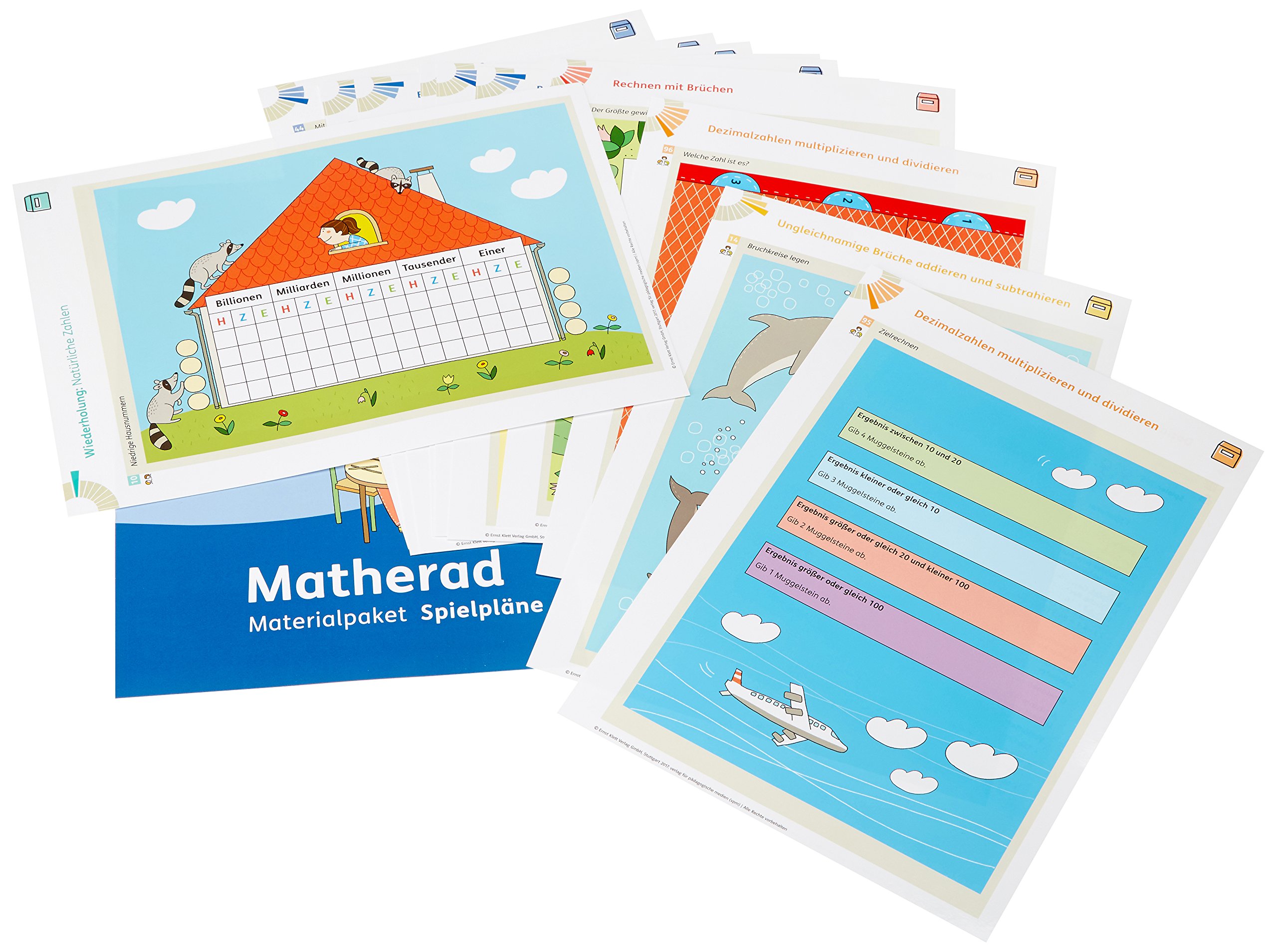 Matherad 6: Materialpaket mit CD Klasse 6 (Matherad. Ausgabe ab 2016)