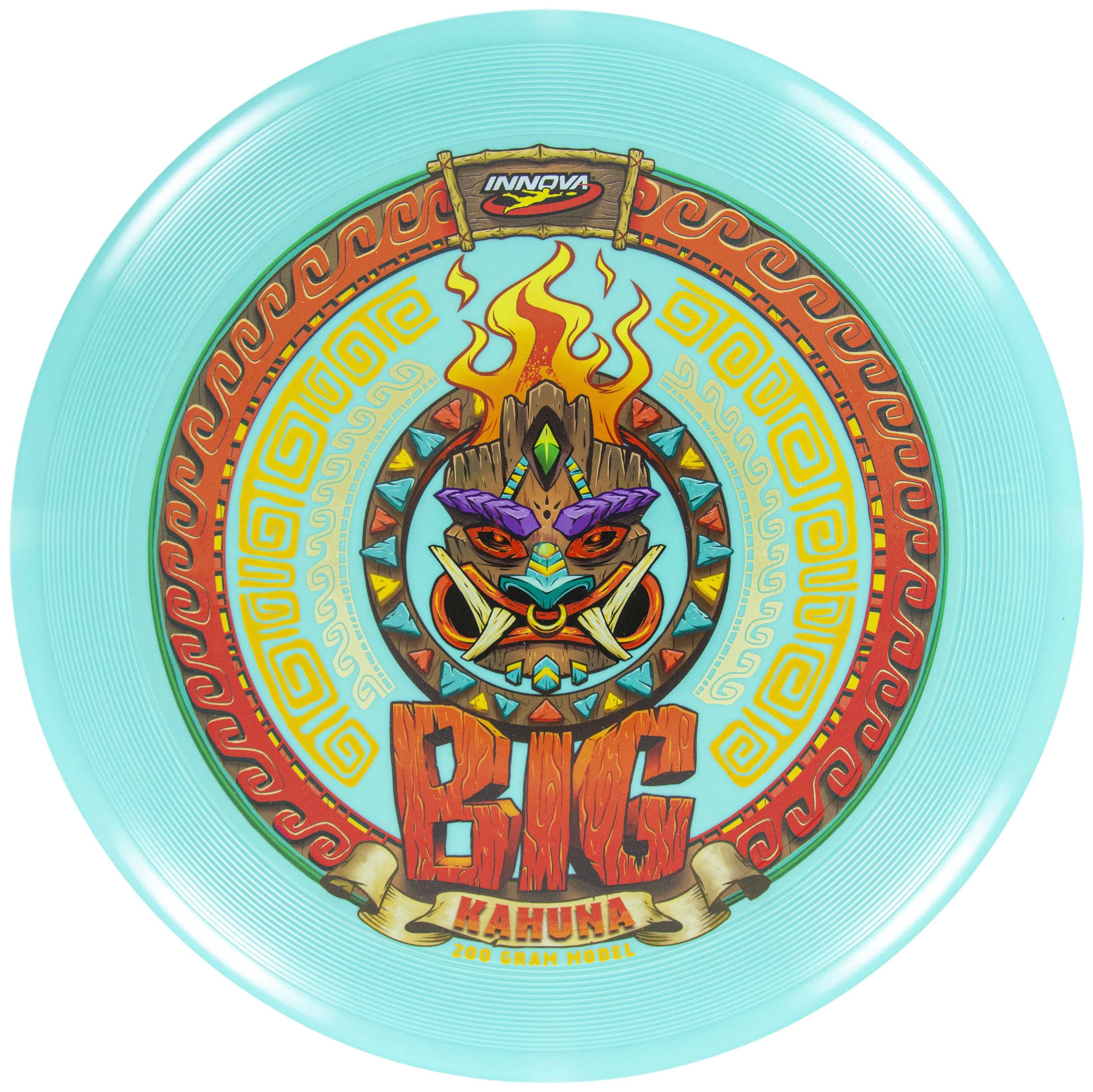 INNOVA Big Kahuna INNmold Beach Frisbee 200g – Designed to Handle High Winds, Easy to Grip Rim