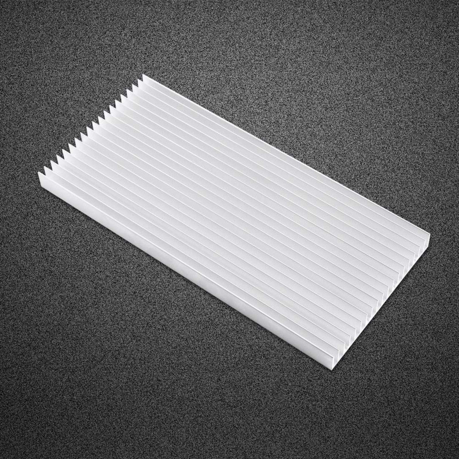 Dissipatore di calore, dissipatore di calore in alluminio 1pc 300x140x20mm Dissipatore di calore per luce LED ad alta potenza