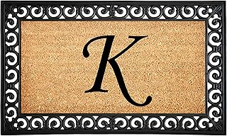 Calloway Mills 104132436 Gabriel Monogram Doormat, 24