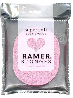 Super Soft Body Sponge (Strawberry Pink)