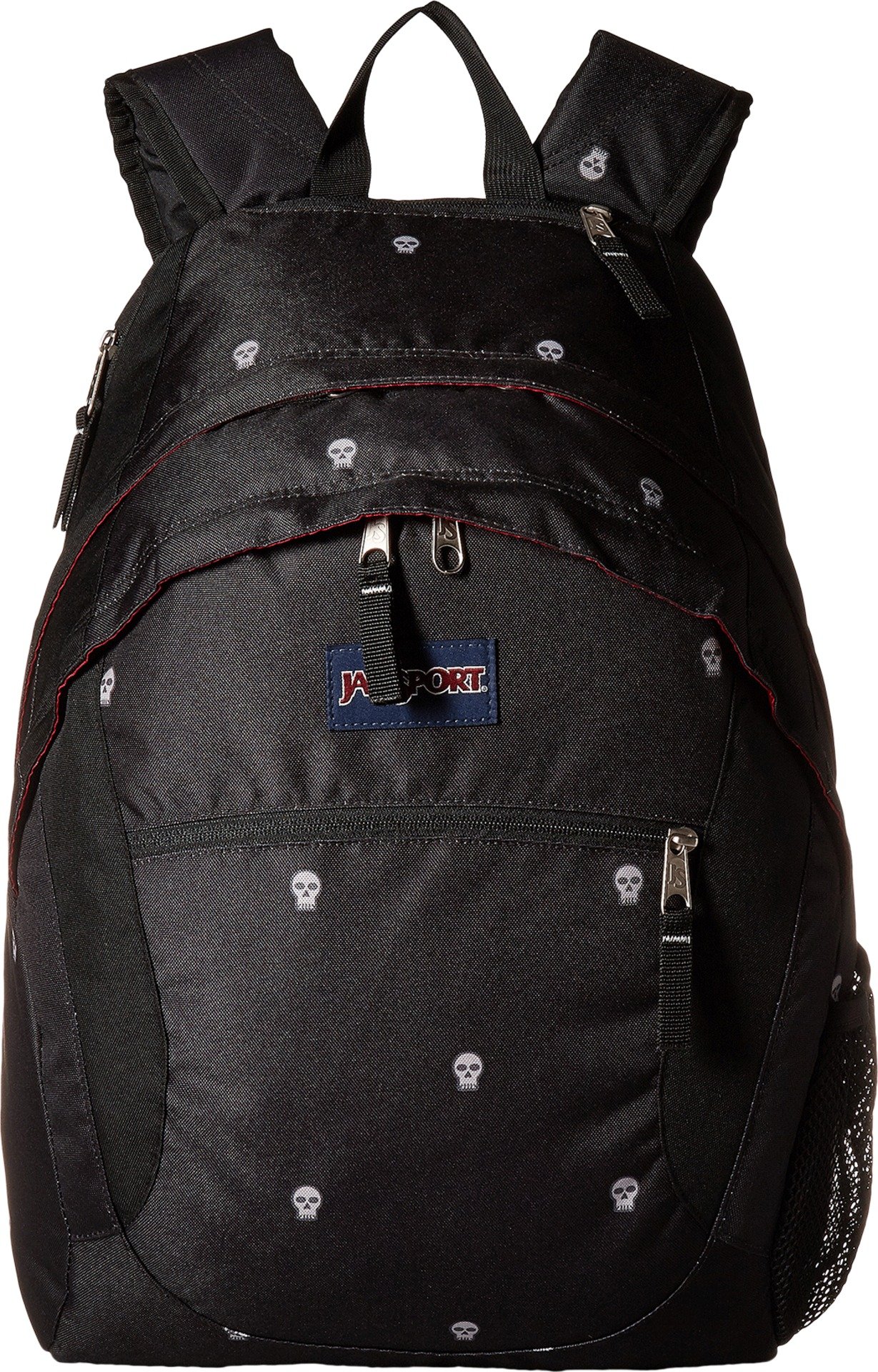JanSport Wasabi Backpack - 1950cu in Black Pop Skulls, One Size