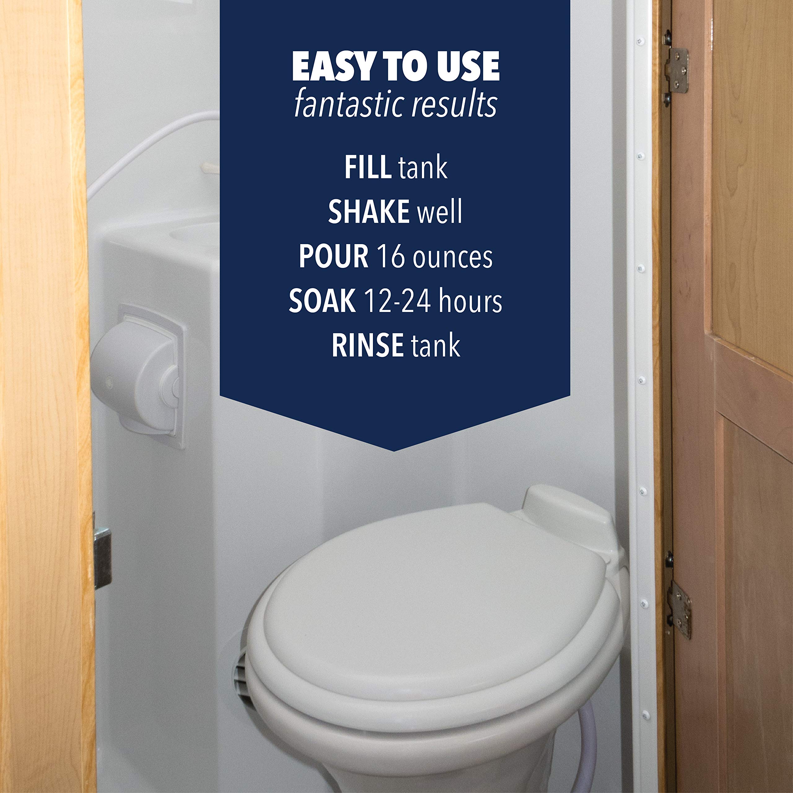 Caravan RV Sensor and Tank CLEANER Fix sensors, clear toilet and tank