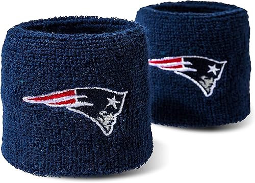 Miniatura 31 de Franklin Sports Muñequeras con Logotipo de Equipo de la NFL - Par de Muñequeras Juveniles para Disfraces y Uniformes