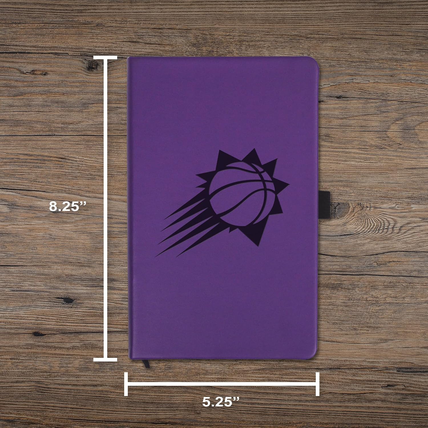 Rico Industries NBA Unisex Laser-Engraved Color Notepad