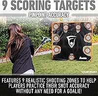 Vista 5 de Franklin Sports Objetivo Lacrosse 6' x 6