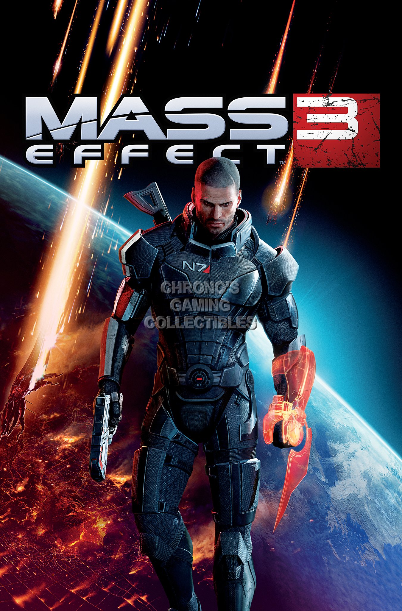 旧作B2大 ポスター　マスエフェクト 3　Mass Effect 3 Amazon.com: PrimePoster - Mass Effect 3 PC Poster Glossy Finish