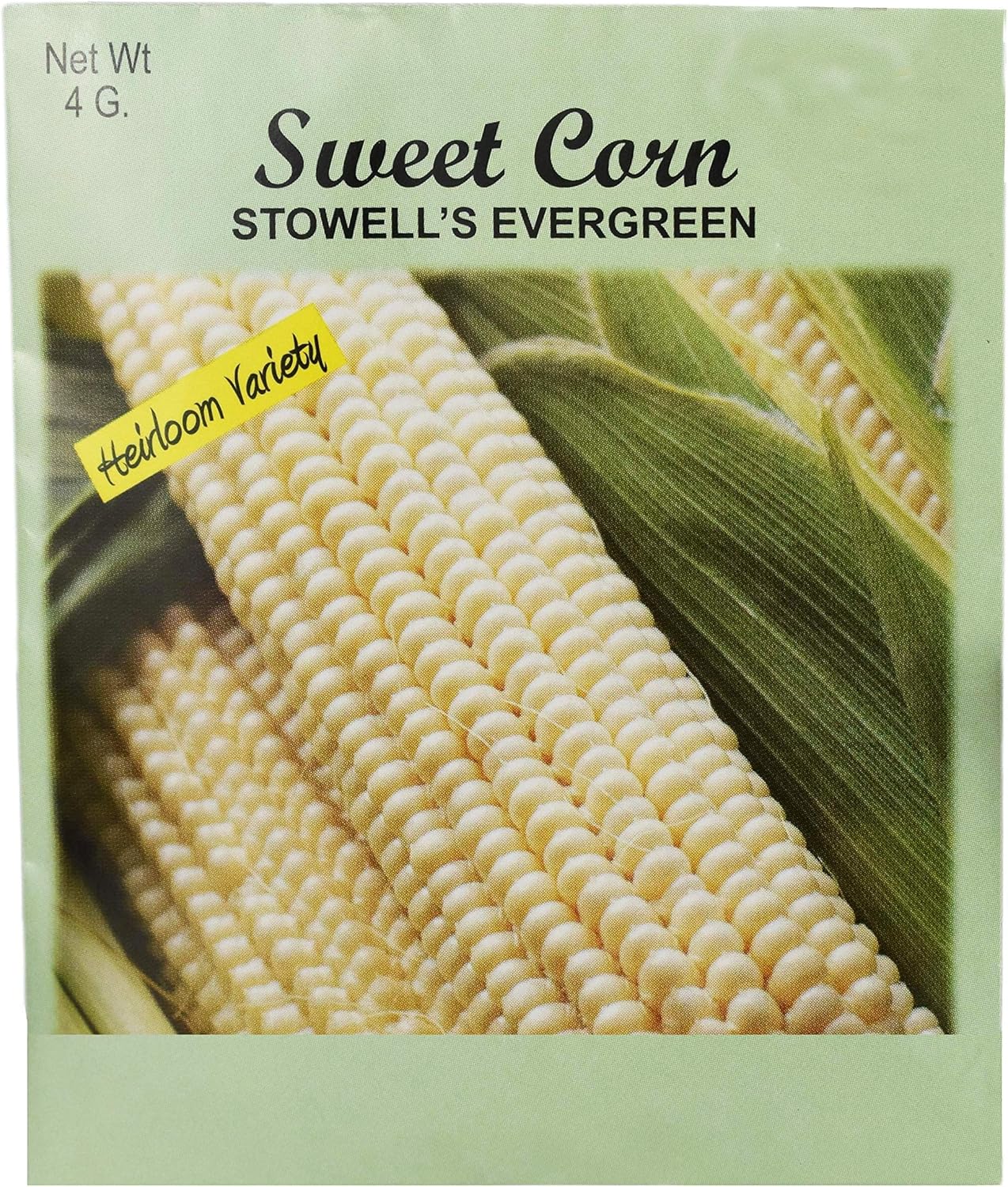 Set of 50 Sweet Corn Stowells Evergreen Vegetable Seed Packs 100 GMO Free