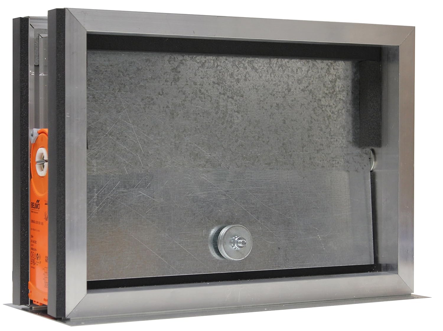 22 x 08 Barometric Zone Damper Bottom Mount Industrial