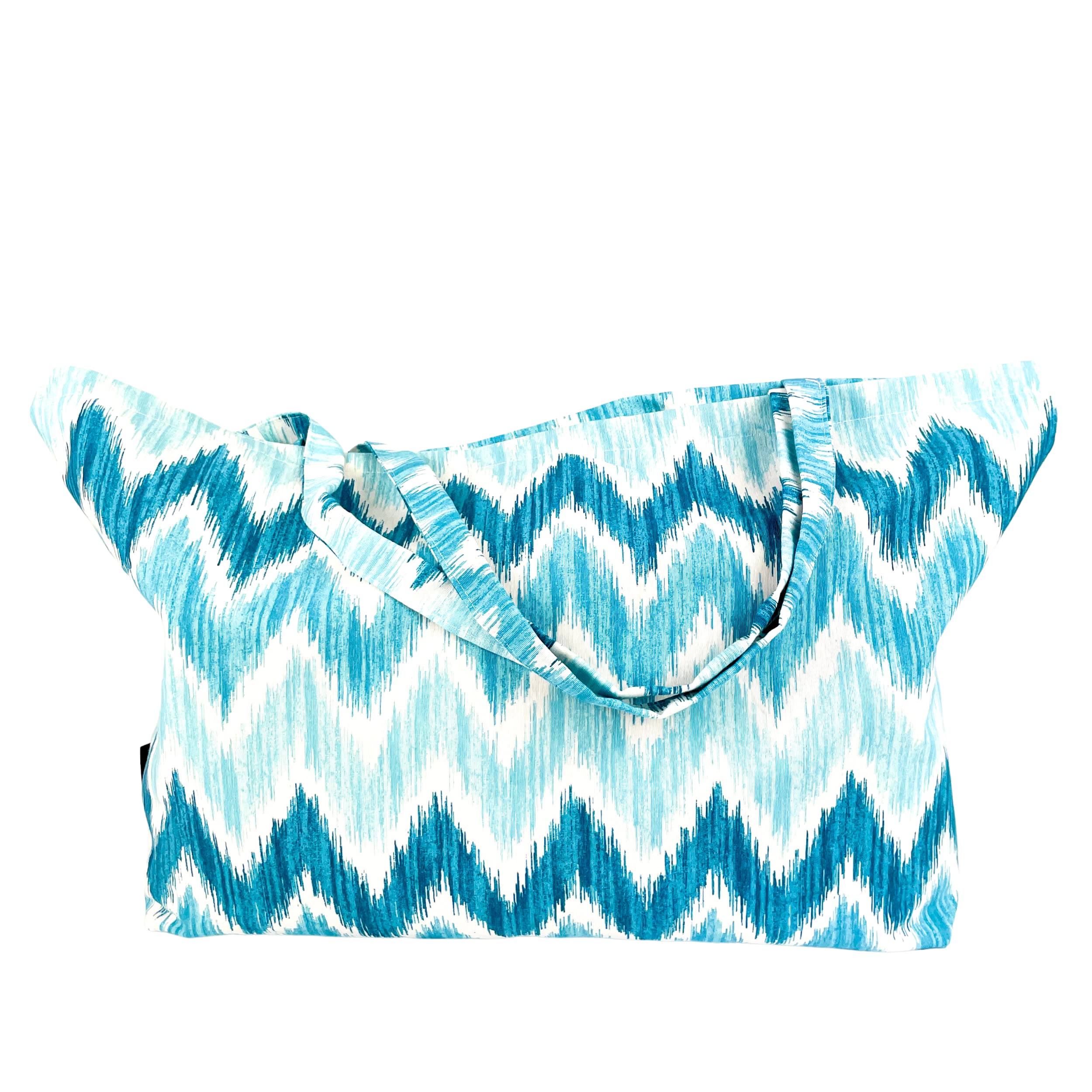 TRESMESTRES Bolsa de Playa Grande XXL Familiar - Mediterránea - 65x40cm